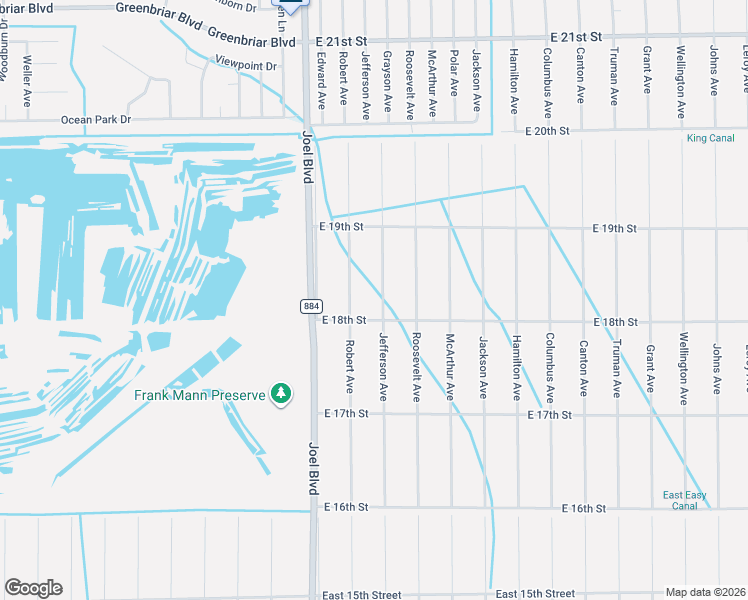 map of restaurants, bars, coffee shops, grocery stores, and more near 1809 Jefferson Avenue in Lehigh Acres