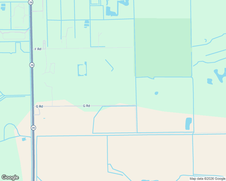 map of restaurants, bars, coffee shops, grocery stores, and more near 850 G Road in LaBelle