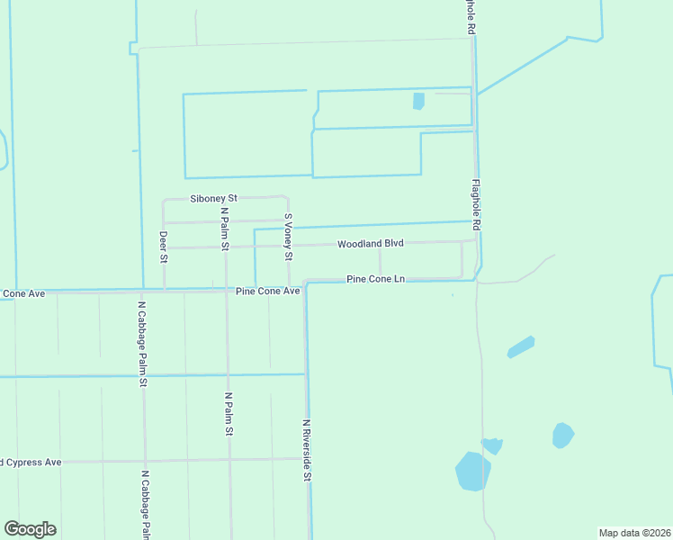 map of restaurants, bars, coffee shops, grocery stores, and more near 819 Pine Cone Avenue in Clewiston