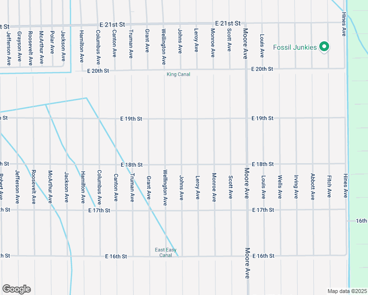 map of restaurants, bars, coffee shops, grocery stores, and more near 1808 Johns Avenue in Lehigh Acres