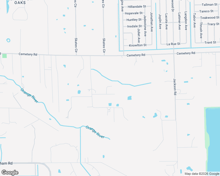 map of restaurants, bars, coffee shops, grocery stores, and more near 14911 East Hal Court in Fort Myers