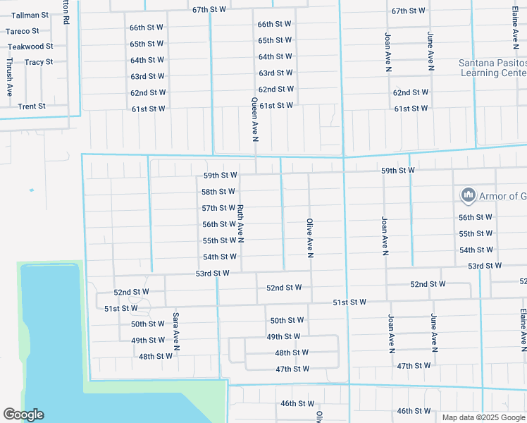 map of restaurants, bars, coffee shops, grocery stores, and more near 3220 56th Street West in Lehigh Acres