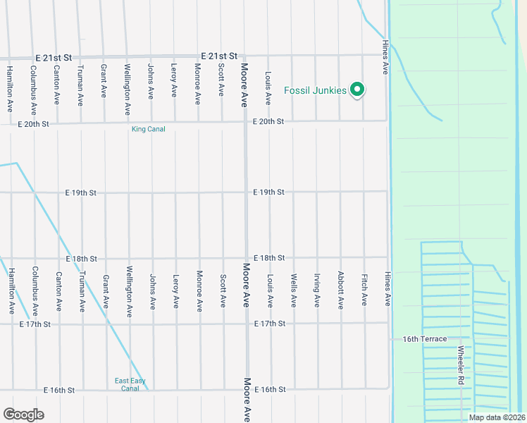 map of restaurants, bars, coffee shops, grocery stores, and more near 1820 Moore Avenue in Lehigh Acres