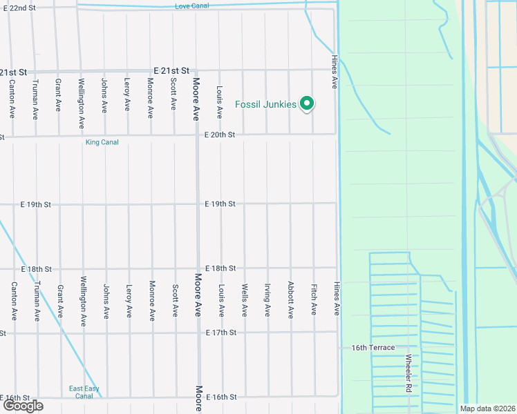 map of restaurants, bars, coffee shops, grocery stores, and more near 1818 Wells Avenue in Lehigh Acres