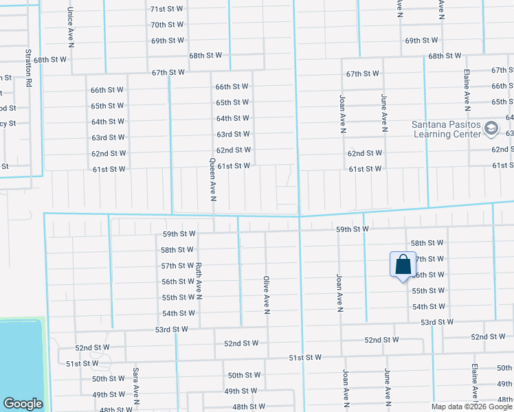 map of restaurants, bars, coffee shops, grocery stores, and more near 6003 Olive Avenue North in Lehigh Acres