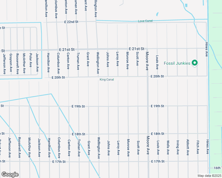 map of restaurants, bars, coffee shops, grocery stores, and more near 1916 Johns Avenue in Lehigh Acres