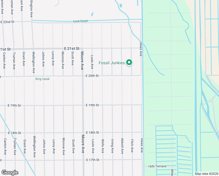 map of restaurants, bars, coffee shops, grocery stores, and more near 1914 Wells Avenue in Lehigh Acres