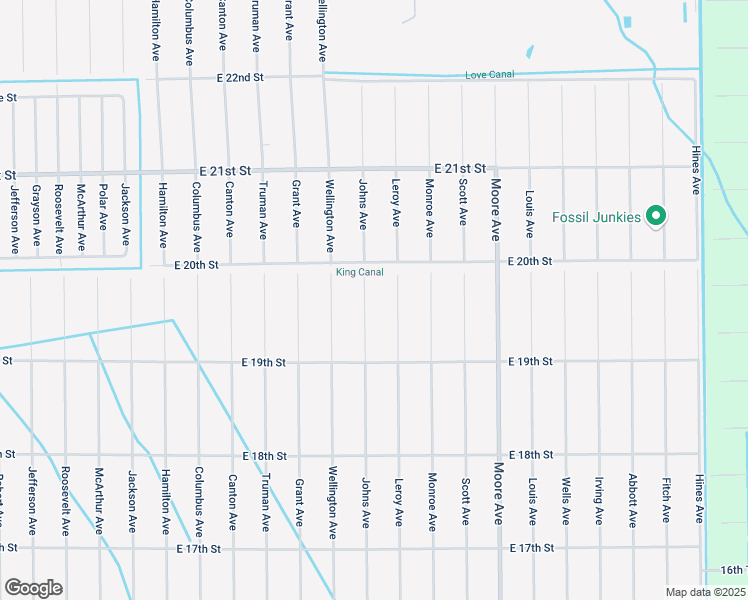 map of restaurants, bars, coffee shops, grocery stores, and more near 1916 Johns Avenue in Lehigh Acres