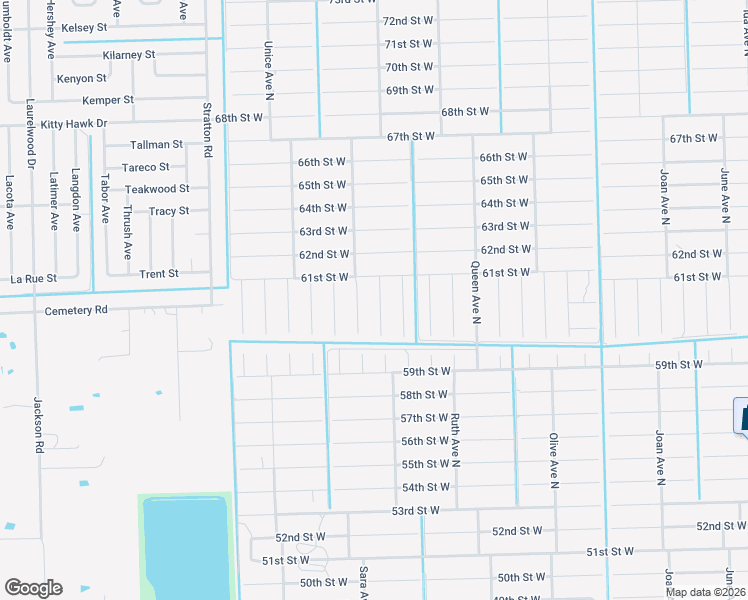 map of restaurants, bars, coffee shops, grocery stores, and more near 6011 Sally Avenue North in Lehigh Acres