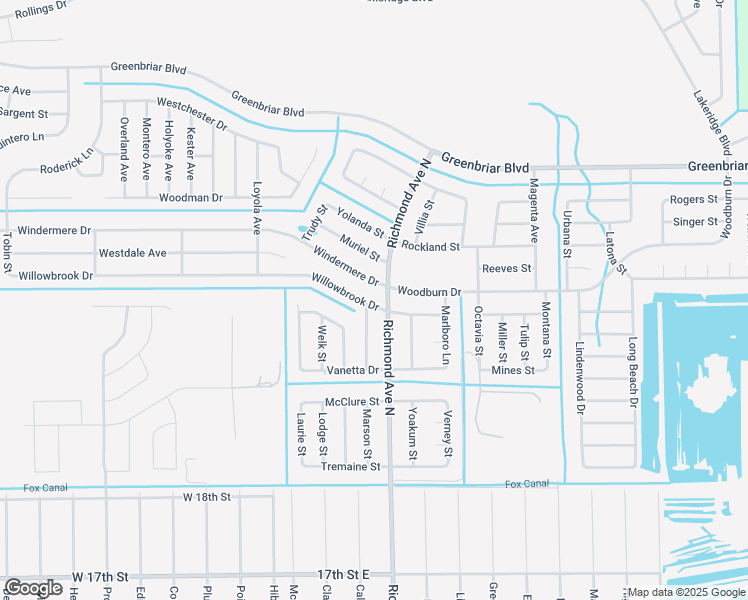 map of restaurants, bars, coffee shops, grocery stores, and more near 404 Willowbrook Drive in Lehigh Acres