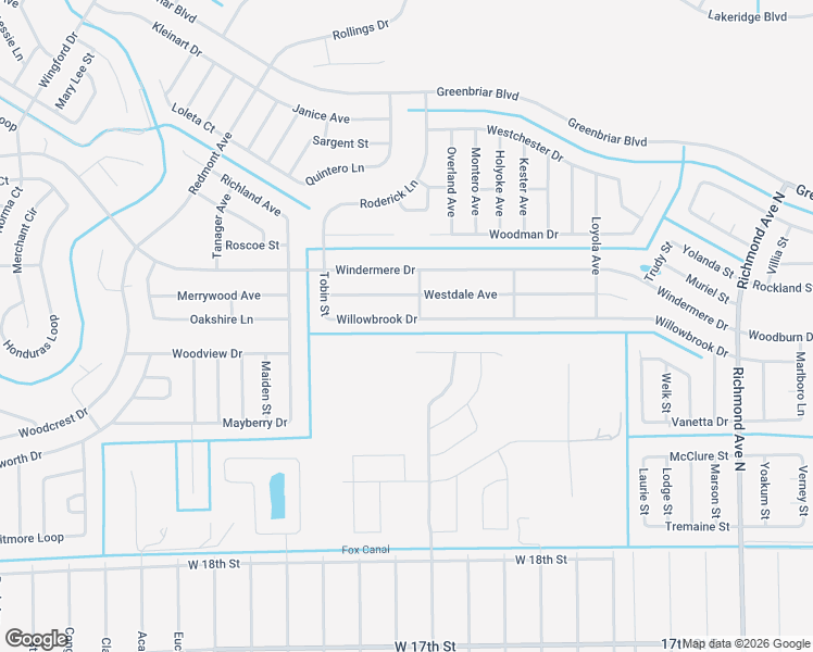 map of restaurants, bars, coffee shops, grocery stores, and more near 507 Willowbrook Drive in Lehigh Acres