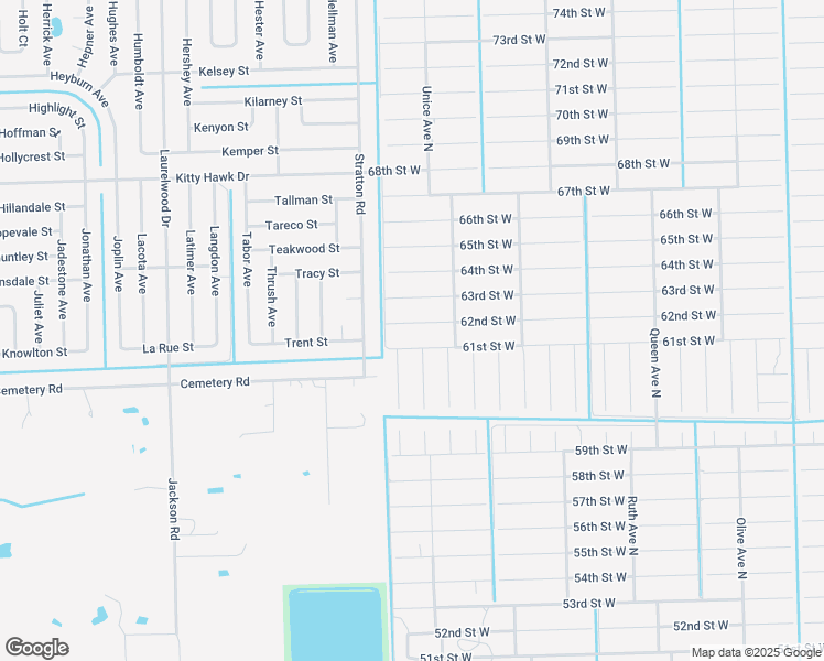 map of restaurants, bars, coffee shops, grocery stores, and more near 3613 62nd Street West in Lehigh Acres