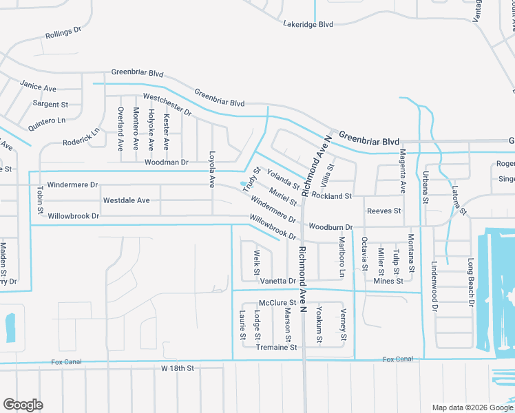 map of restaurants, bars, coffee shops, grocery stores, and more near 423 Windermere Drive in Lehigh Acres