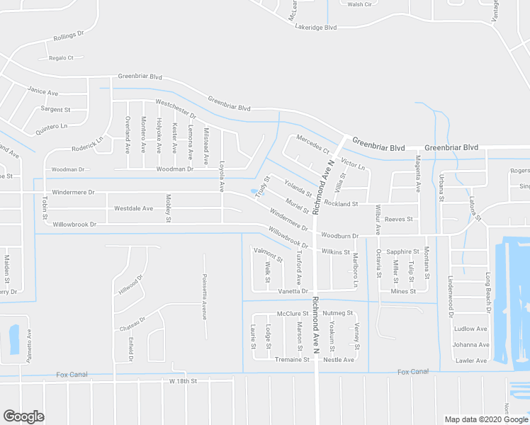 map of restaurants, bars, coffee shops, grocery stores, and more near 425 Windermere Drive in Lehigh Acres