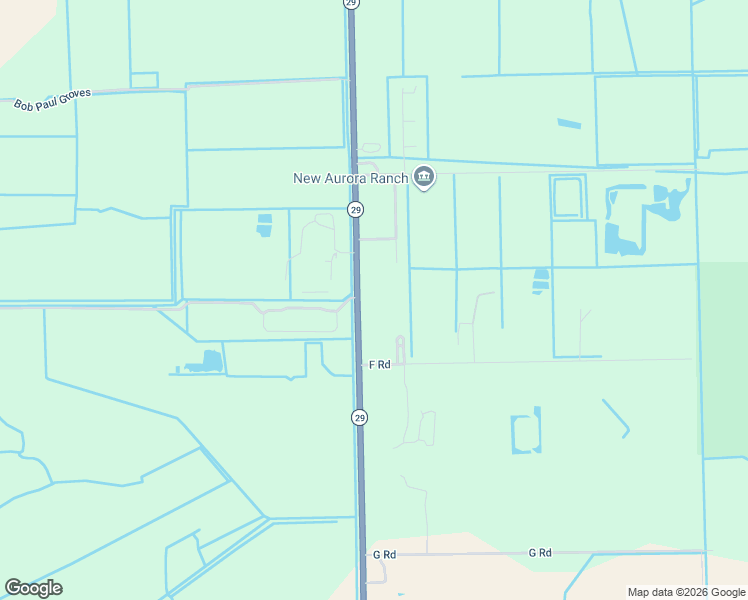 map of restaurants, bars, coffee shops, grocery stores, and more near 6079 Florida 29 in LaBelle