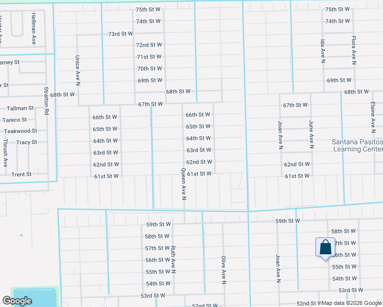 map of restaurants, bars, coffee shops, grocery stores, and more near 3215 63rd Street West in Lehigh Acres