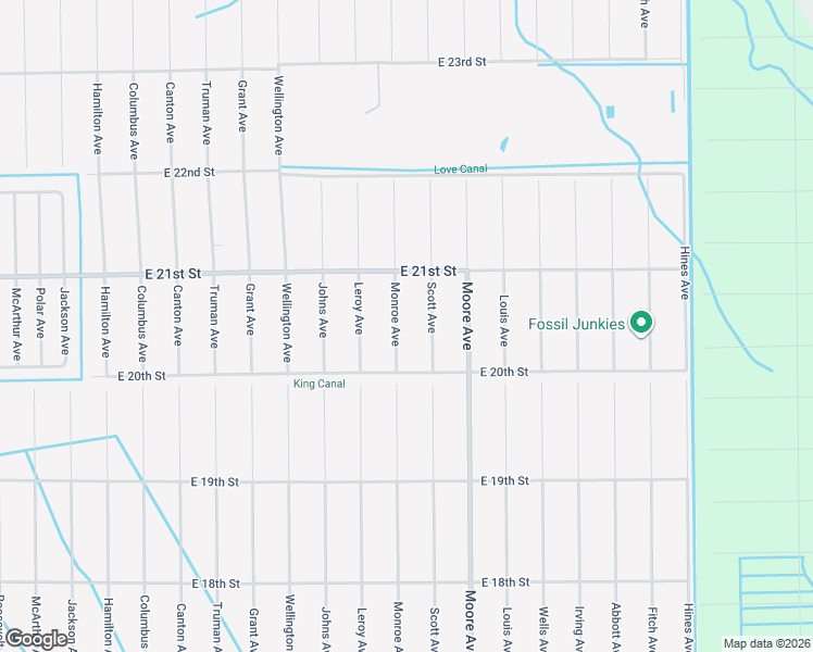 map of restaurants, bars, coffee shops, grocery stores, and more near 2010 Monroe Avenue in Alva