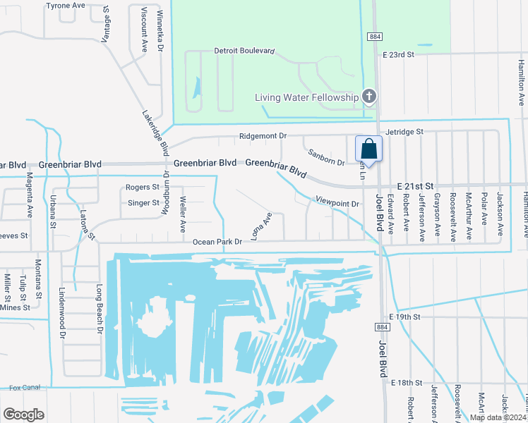 map of restaurants, bars, coffee shops, grocery stores, and more near 1917 Lorna Avenue in Lehigh Acres