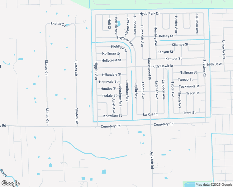 map of restaurants, bars, coffee shops, grocery stores, and more near 3834 Insdale Street in Fort Myers