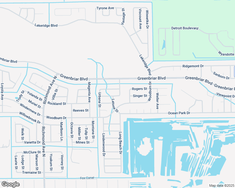 map of restaurants, bars, coffee shops, grocery stores, and more near 313 Justice Avenue in Lehigh Acres