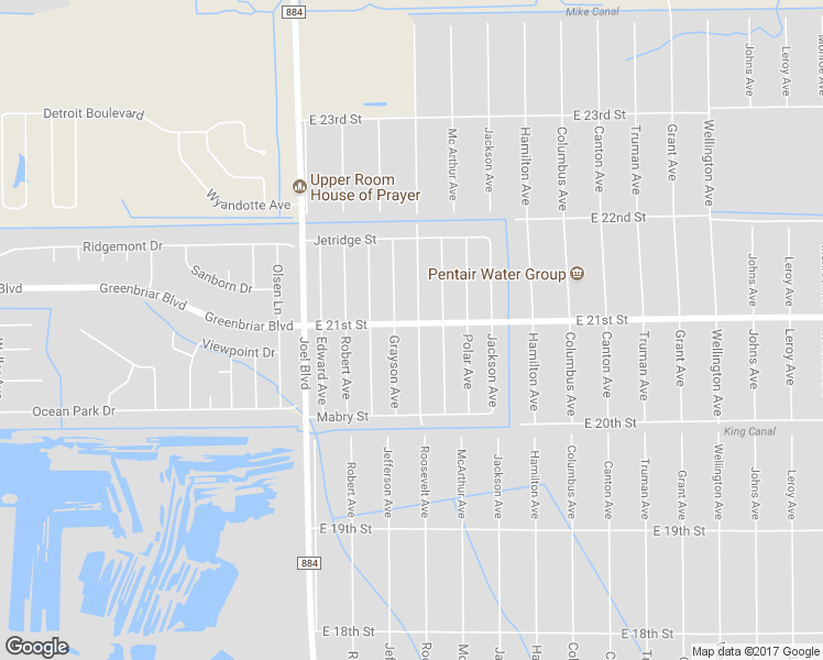 map of restaurants, bars, coffee shops, grocery stores, and more near 2025 Roosevelt Avenue in Alva