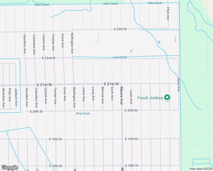 map of restaurants, bars, coffee shops, grocery stores, and more near 2020 Monroe Avenue in Alva