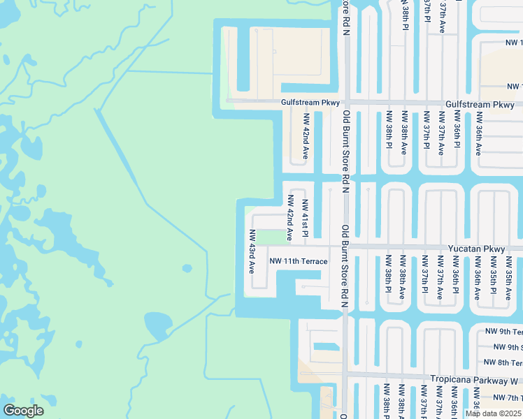 map of restaurants, bars, coffee shops, grocery stores, and more near 4220 Northwest 13th Street in Cape Coral