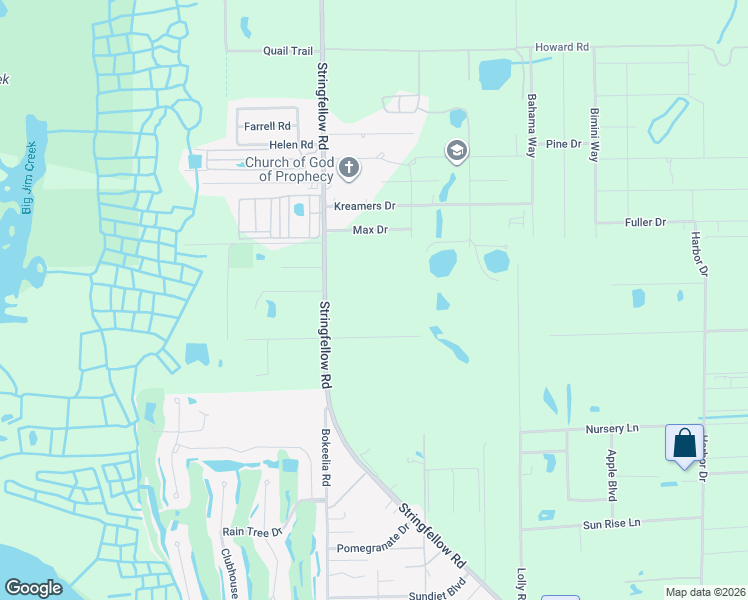 map of restaurants, bars, coffee shops, grocery stores, and more near 14850 Stringfellow Road in Bokeelia
