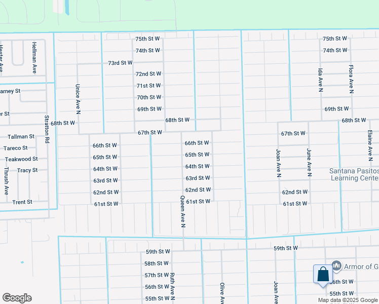 map of restaurants, bars, coffee shops, grocery stores, and more near 3214 65th Street West in Lehigh Acres