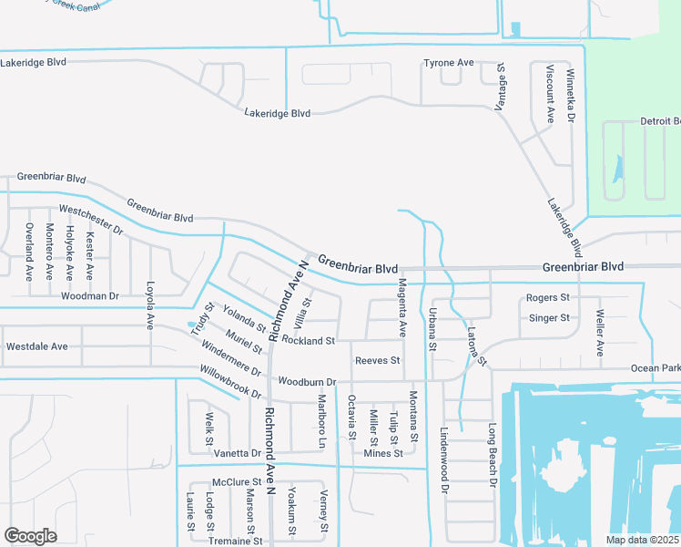 map of restaurants, bars, coffee shops, grocery stores, and more near 381 Greenbriar Boulevard in Lehigh Acres