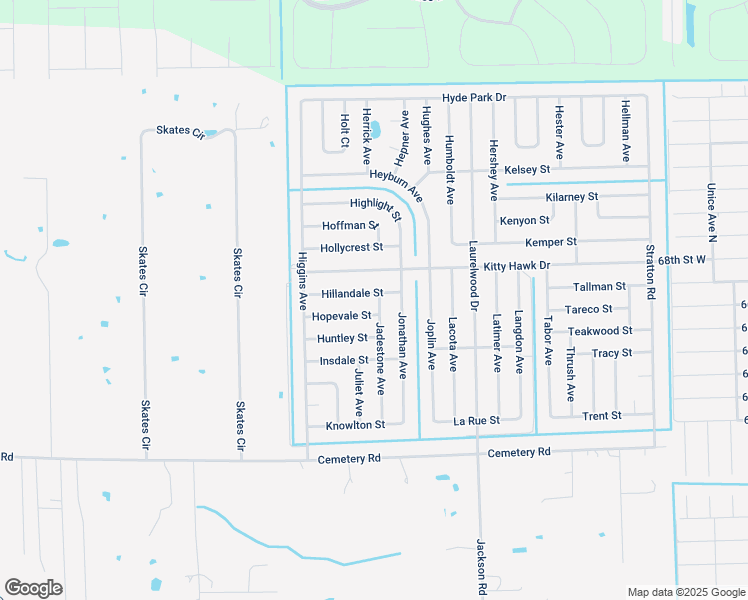 map of restaurants, bars, coffee shops, grocery stores, and more near 3831 Hillandale Street in Fort Myers