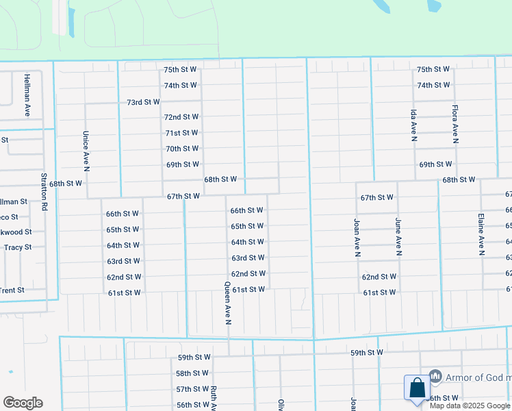 map of restaurants, bars, coffee shops, grocery stores, and more near 3200 66th Street West in Lehigh Acres