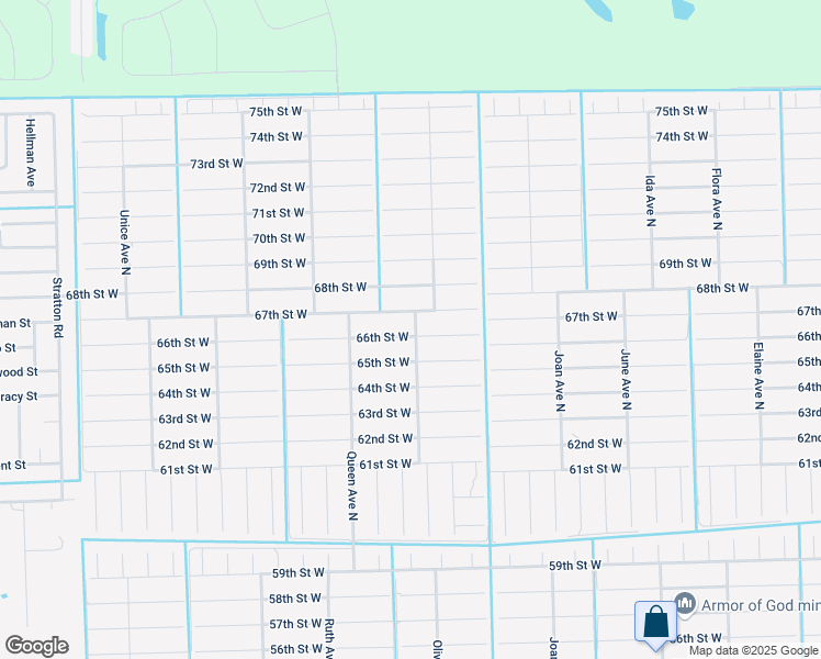 map of restaurants, bars, coffee shops, grocery stores, and more near 3200 66th Street West in Lehigh Acres