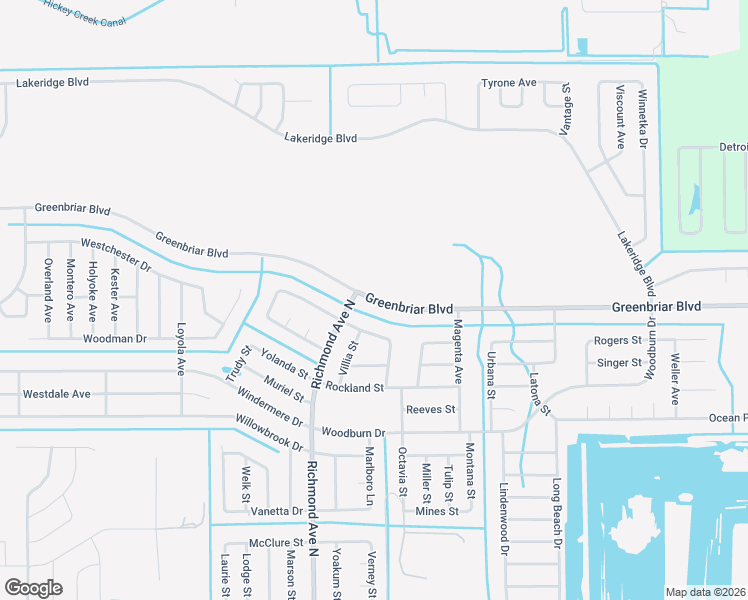 map of restaurants, bars, coffee shops, grocery stores, and more near 381 Greenbriar Boulevard in Lehigh Acres