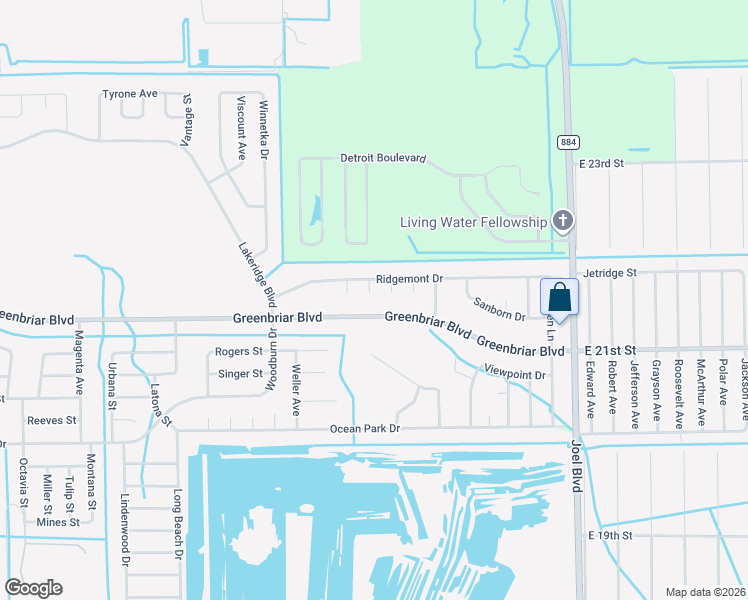 map of restaurants, bars, coffee shops, grocery stores, and more near 170 Greenbriar Boulevard in Lehigh Acres