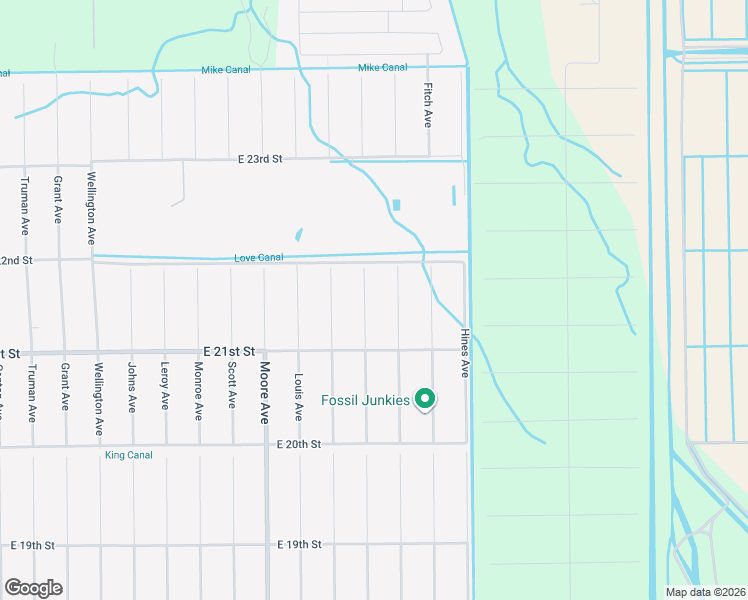map of restaurants, bars, coffee shops, grocery stores, and more near 2115 Abbott Avenue in Alva