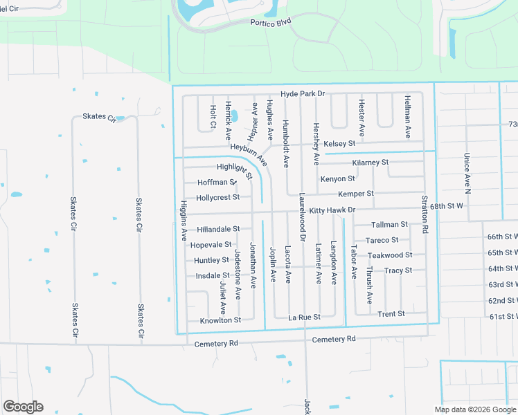 map of restaurants, bars, coffee shops, grocery stores, and more near 3816 Kitty Hawk Drive in Fort Myers