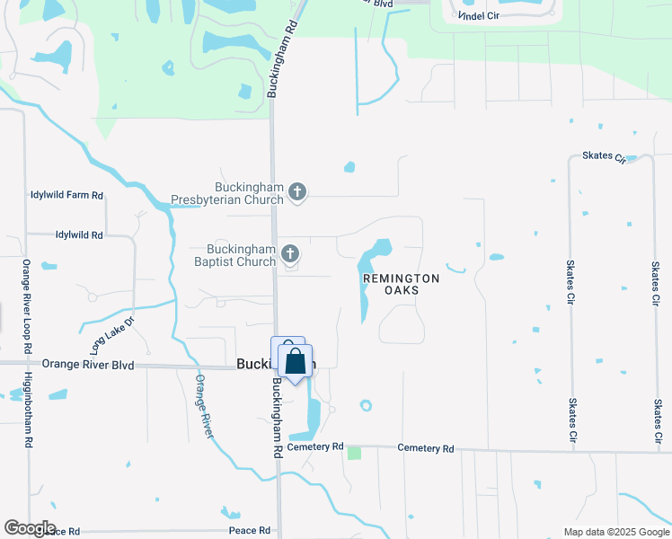 map of restaurants, bars, coffee shops, grocery stores, and more near 4380 Binghampton Court in Fort Myers