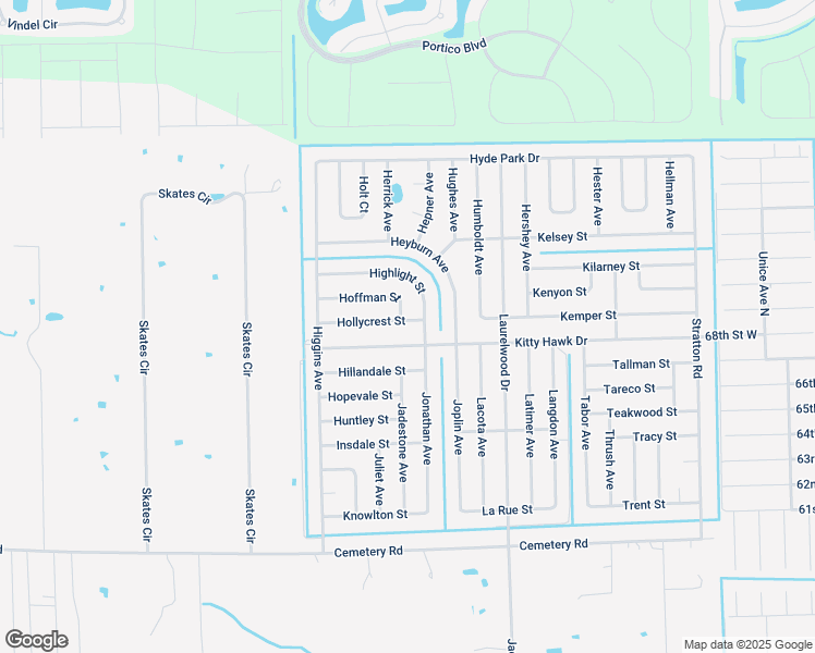 map of restaurants, bars, coffee shops, grocery stores, and more near 3828 Kitty Hawk Drive in Fort Myers