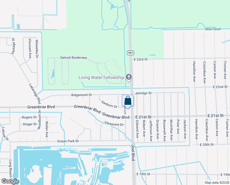 map of restaurants, bars, coffee shops, grocery stores, and more near 2016 Mill Street in Lehigh Acres