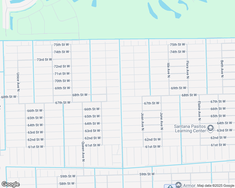 map of restaurants, bars, coffee shops, grocery stores, and more near 3100 68th Street West in Lehigh Acres