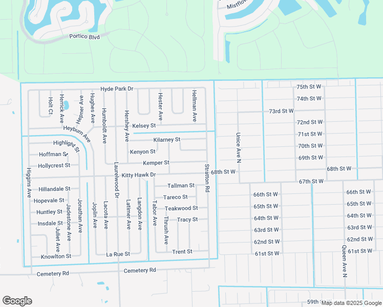 map of restaurants, bars, coffee shops, grocery stores, and more near 3713 Kessler Street in Fort Myers