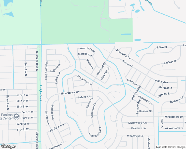 map of restaurants, bars, coffee shops, grocery stores, and more near 1918 Stephens Street in Lehigh Acres