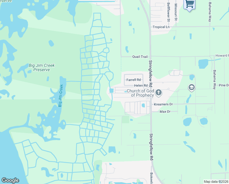 map of restaurants, bars, coffee shops, grocery stores, and more near 7898 Raymary Street in Bokeelia