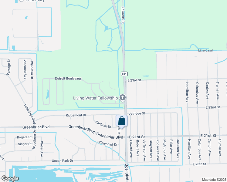 map of restaurants, bars, coffee shops, grocery stores, and more near 2240 Wolverton Court in Alva