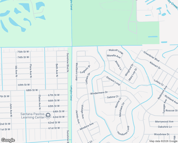 map of restaurants, bars, coffee shops, grocery stores, and more near 1929 Latham Drive in Lehigh Acres