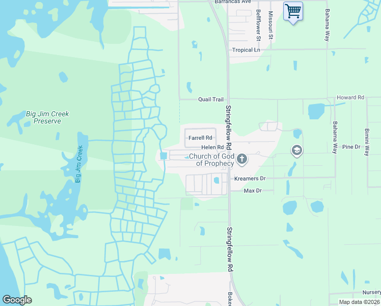 map of restaurants, bars, coffee shops, grocery stores, and more near 7641 May Pan Road in Bokeelia