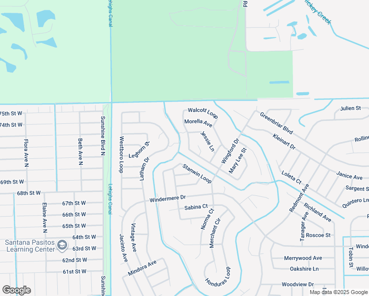 map of restaurants, bars, coffee shops, grocery stores, and more near 654 Stanwin Loop in Lehigh Acres