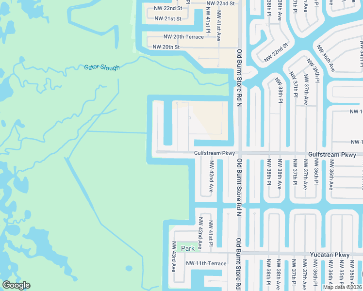 map of restaurants, bars, coffee shops, grocery stores, and more near 1614 Northwest 42nd Place in Cape Coral