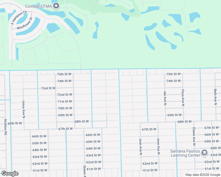 map of restaurants, bars, coffee shops, grocery stores, and more near 3109 73rd Street West in Lehigh Acres